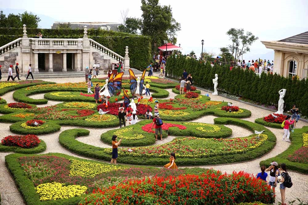 Chiêm ngưỡng vẻ đẹp vườn hoa Le Jardin khoe sắc